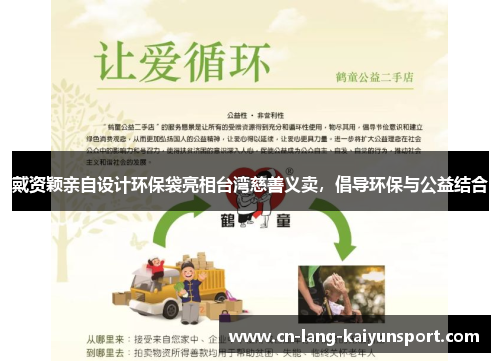 戴资颖亲自设计环保袋亮相台湾慈善义卖，倡导环保与公益结合